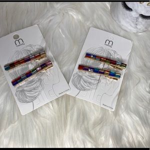 🔥Gem hair clips🔥BUNDLE 3 for $20🔥